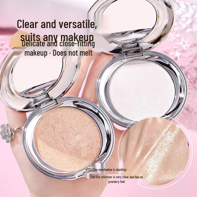XUXU Starry River Highlight & Contour Palette - Matte & Shimmer Cream for Face Brightening