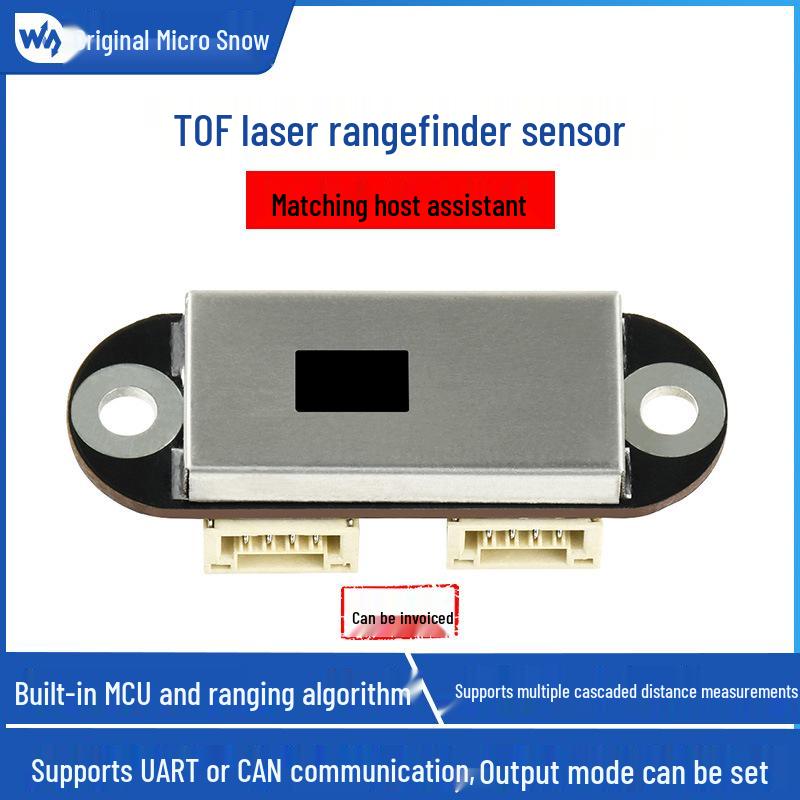 Laser TOF Obstacle Avoidance and Distance Monitoring Sensor with Cascaded Ranging and Serial Port Support