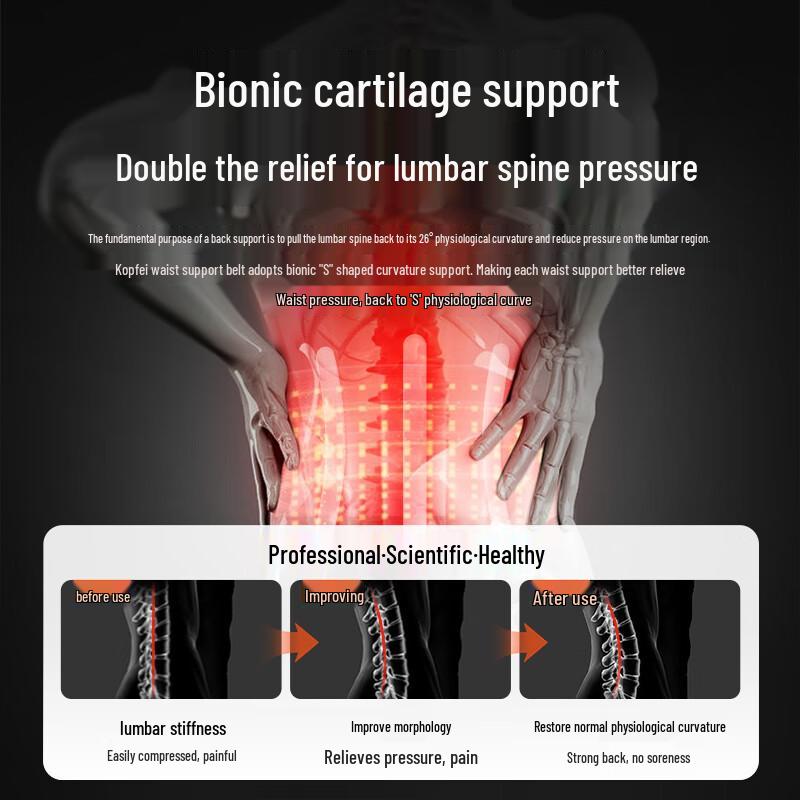 KePuFei Heated Waist Massager Belt