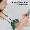 Portable Mini Fan Handheld USB Rechargeable Fan Lightweight Neck Hanging Fans  Outdoor