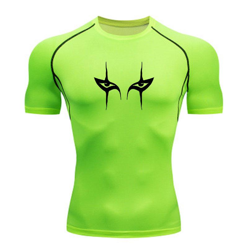 Men's Compression Athletic T-Shirt, Quick Dry Sports Workout