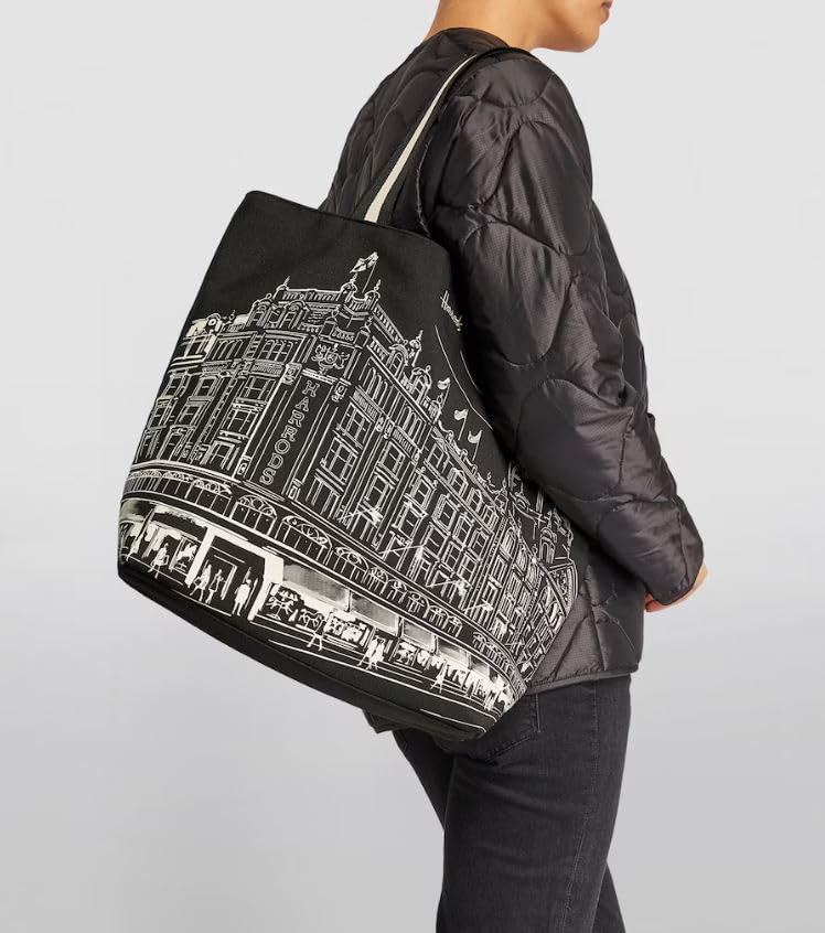Harrods Corner View Tote Bag, Corner View Shopping Bag, Shoulder Bag, Bag [Item]