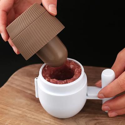 2pcs/set Meatball Maker Non-Stick DIY Meat Stuffed Sandwich Meatball Shaper Meat Tools Kitchen Fish Ball Rice Ball Making Mold