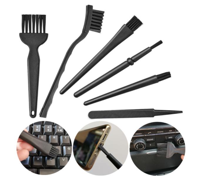 Set Anti Static Brush ESD Safe Synthenic Fiber Details Cleaning Brush Tool For Mobile Phone Tablet PCB BGA Repair Work