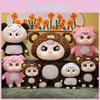 Three Plush Baby Toy Transform Into Panda Pig Bear For Kids Bedroom Play Decor