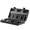 Impact Sockets Set 15pcs 6-Point 3/8in Drive Bit Ratchet Tool Kit Case