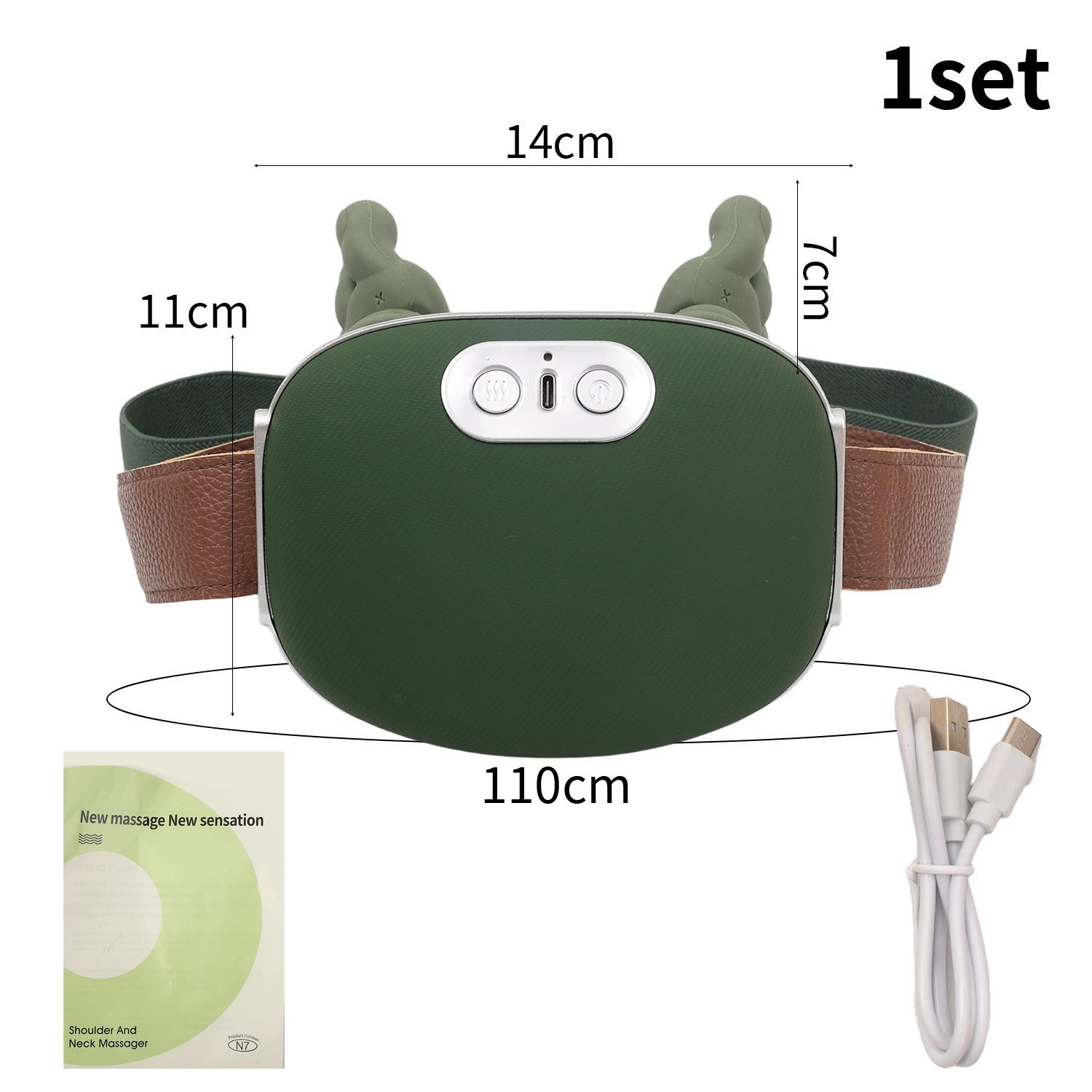 

Electric Neck And Shoulder Muscle Massager Wireless Shoulder And Back Kneading Massage Shawl Necks masajeador Relax Pain Relie