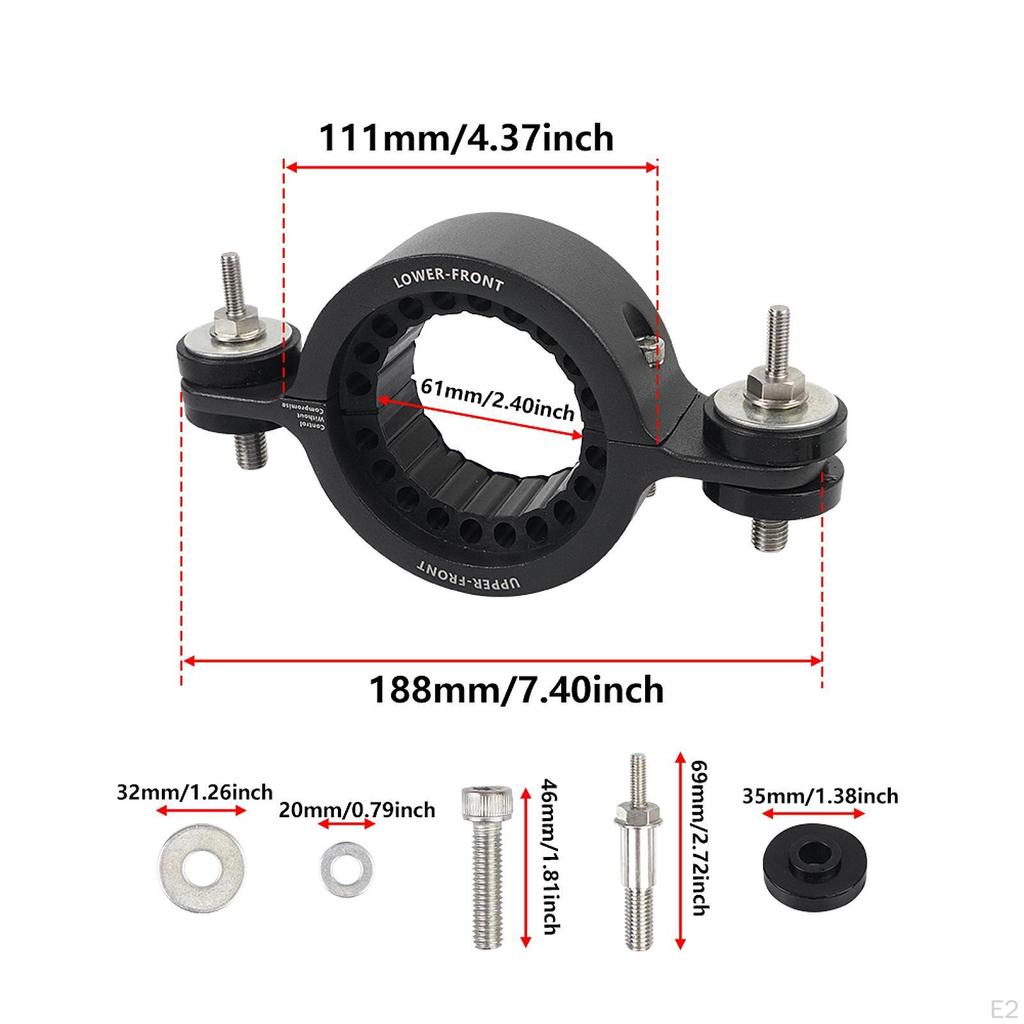 Driveshaft Center Support Bearing Carrier Directly Replace 52853646AC Drive Shaft