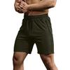 Men's Lightweight Quick Dry Athletic Shorts with Zippered Pockets Elastic Waistband Breathable Fabric for Gym Running Outdoor Sports