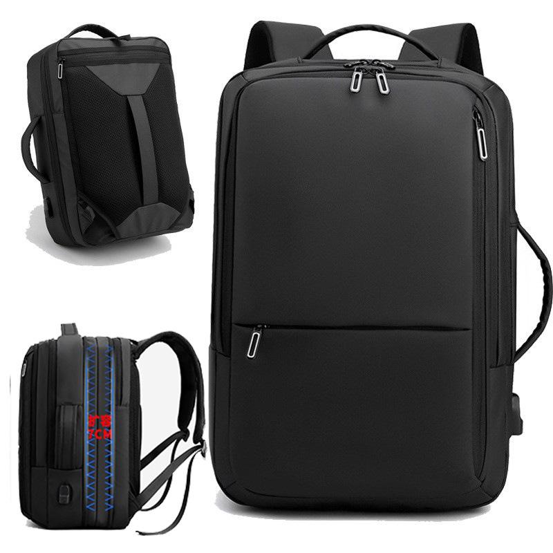 Men s Backpack, Business Gift, Large Capacity Dual Compartment Computer Backpack, Backpack