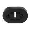 Exhaust Pipe Bracket 2 Holes Superior Replacement Black Universal Car Tail Pipe Mount for Car