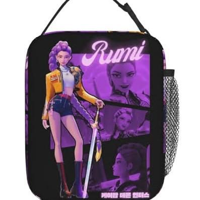 School Season Cartoon Animation Lunch Bag Children'S Full Printing 3D Digital Thermal Insulation Bag Portable Outdoor Picnic Bag
