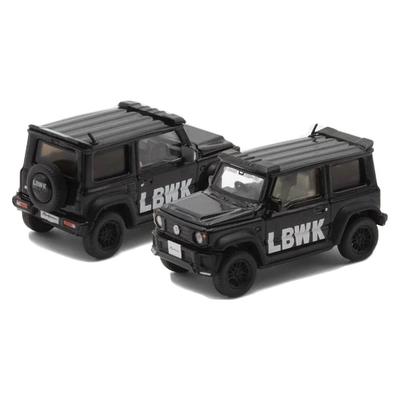 EraCar Suzuki Jimny Sierra Era Car X Liberty Walk LB Works Lichtschwarz Diecast 1/64 - G-mini