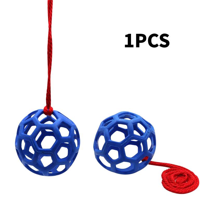 

Horse Treat Ball Hay Feeder Toy Hanging Feeding Toy For Horse Stall Stable синий