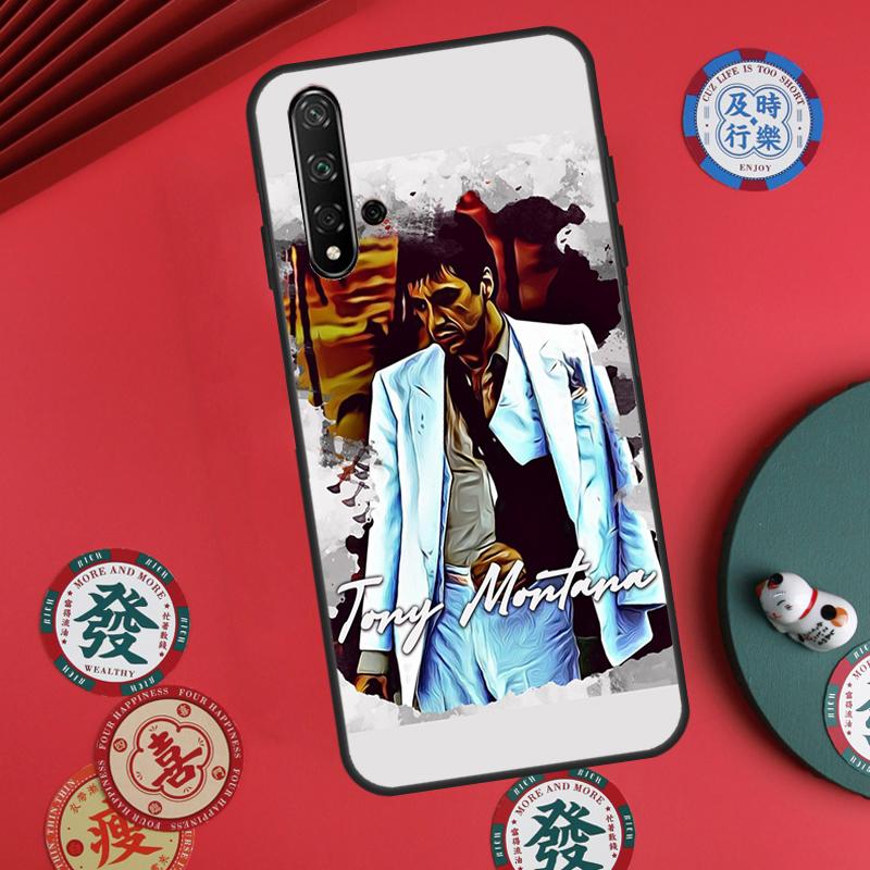 Scarface Tony Montana For Huawei Nova Y73 Y72 Y61 Y91 Y90 Y70 Y60 12s 12i 11i 8i 9 10 SE P60 Pro P30 P40 Lite Case