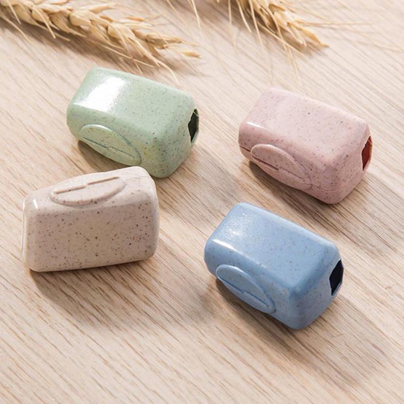 4Pcs/set Mini Toothbrush Head Cover Portable Tooth Brush Holder Cap For Outdoor Travel Household Bathroom Organizer Accessories
