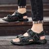 Spring and Summer Non-Slip Men's Sandals with Buckle Strap for Hiking Trekkingand Beach Activities