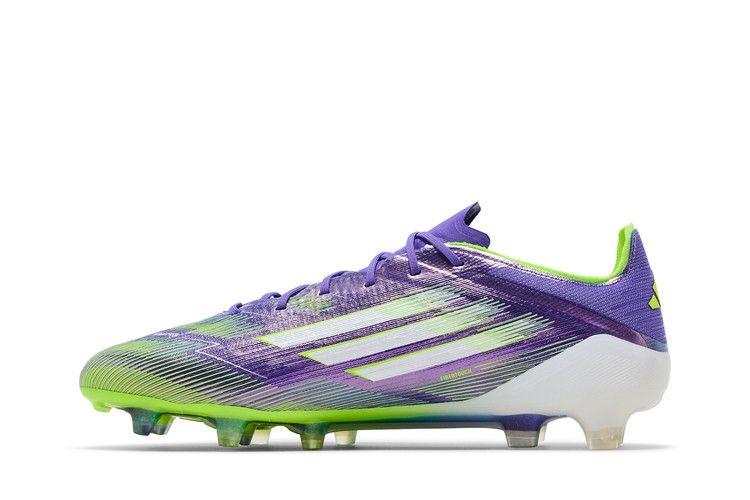 Unisex Sneakers adidas F50 Elite FG Radiant Blaze Pack Purple Rush/Cloud White/Lucid Lemon