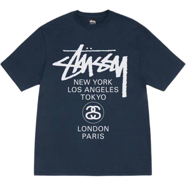 Stussy T-shirt girocollo a maniche corte 3903962