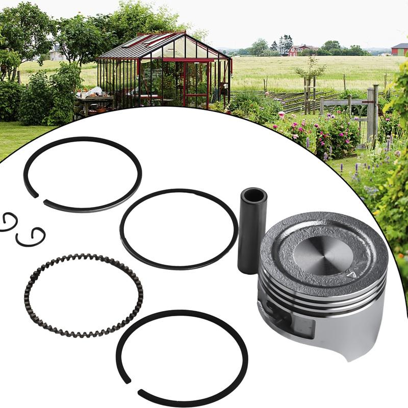 Engine For Piston and Ring Replacement Kit for Honda For GX120 60mm Bore Compatible with Part Numbers 13101-ZH7-010 and 4310