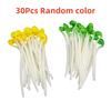 30 Pcs Elastic Stress Relief Toy Interest Bean Sprouts Stretch Vegetable Model Sprouts Decompression Simulation Kitchen Decor