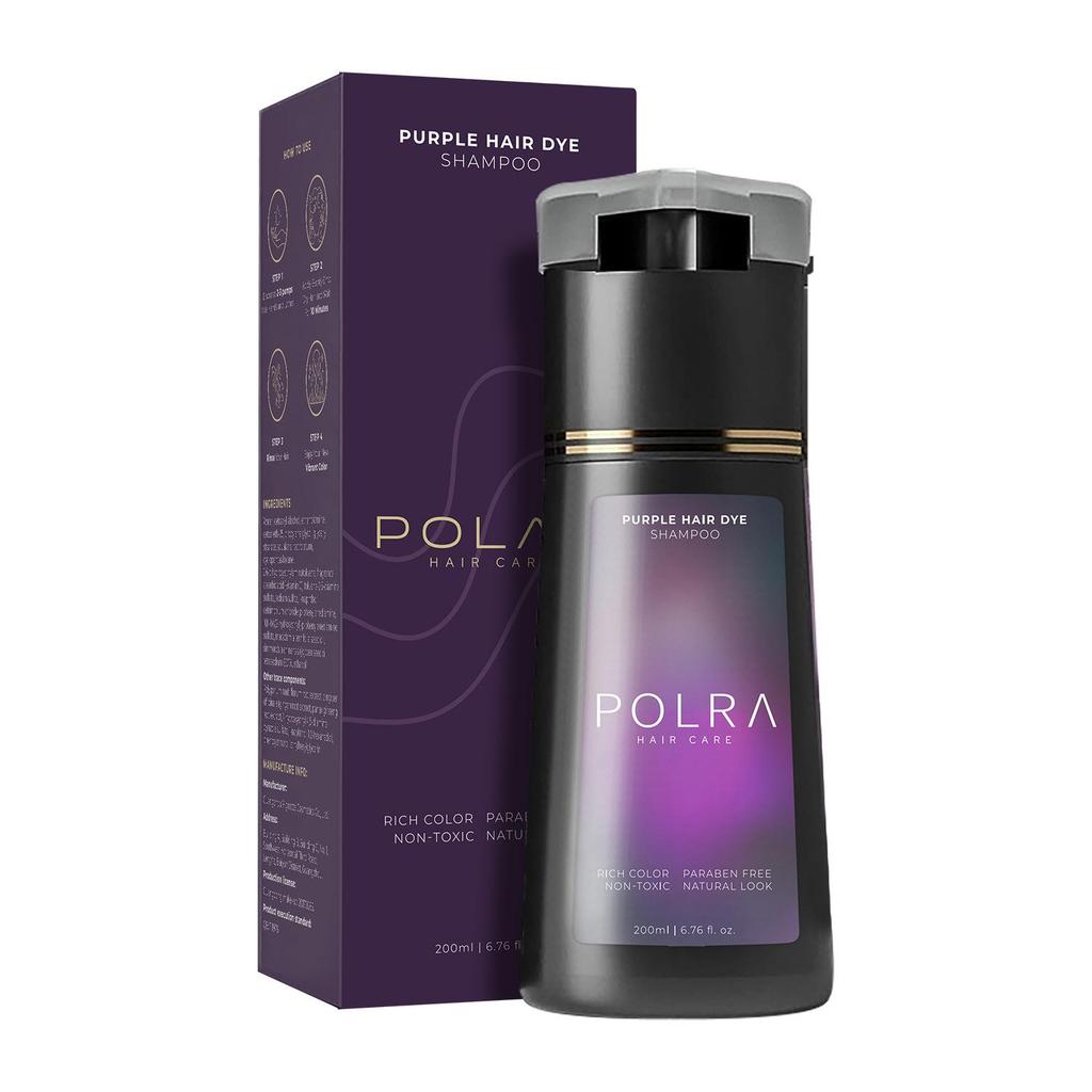 Gentle Hair Dye Shampoo for Gray Coverage