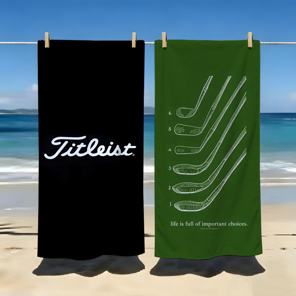 Brand T-Titleist Towel Beach Blanket Towel For Travel Gym Shower Luxury Lightweight Camping Pool hot