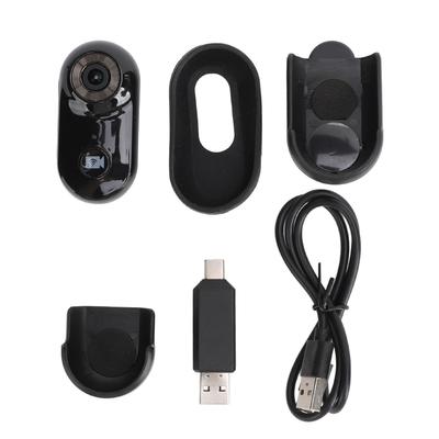 Pet Action Camera 90 Degree Wide Angle 1080P 2MP Wifi Body Worn Camera with Back Clip 1 4in Thread Case for Outdoor