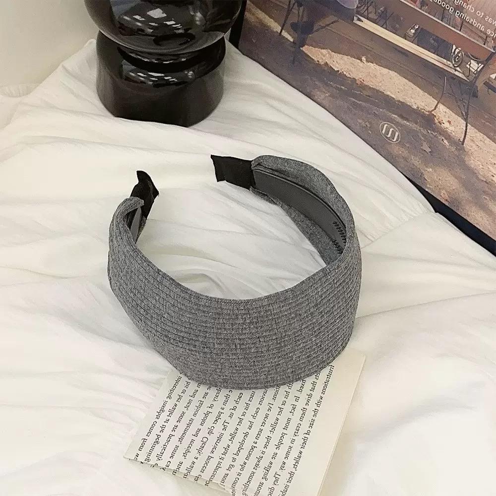 Retro High Crown Wide-Edged Headband for Women Anti-Slip Hairpin Hair Ornament Elegant Hair Accessory for Formal & Casual Events