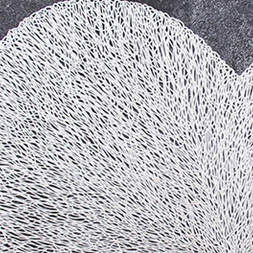 6 Pcs Heart Shaped Placemats Valentine's Day Non-Slip Decorative Placemat for Wedding Home