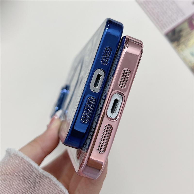 For iPhone 15 Pro Max Luxury Plating Magsafe Magnetic Mechanical Pattern Phone Case For iPhone 11 12 13 14 Plus Protective Cover