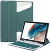 Compatible with Samsung Tab S10 Ultra: 360° Rotating Bluetooth Keyboard Protective Case.