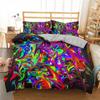 Phechion Psychedelic 3D Print Bedding Set Duvet Covers Pillowcases One Piece Comforter Bedding Sets Bedclothes Bed Linen K269