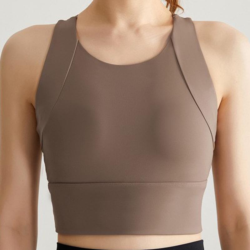 Women's High-Impact Shockproof Sports Bra for Dance & Yoga