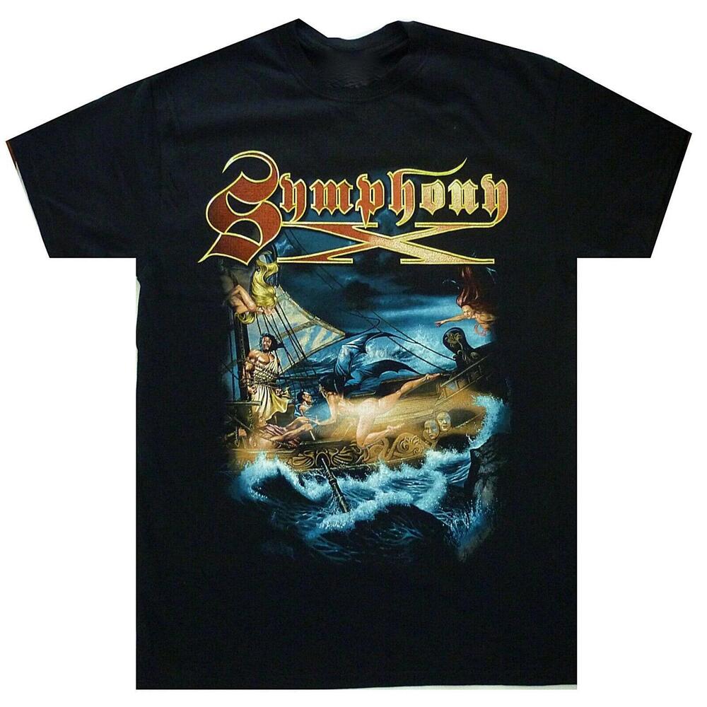 

Symphony X Band For Fans Cotton Black Full Size Shirt 4XL