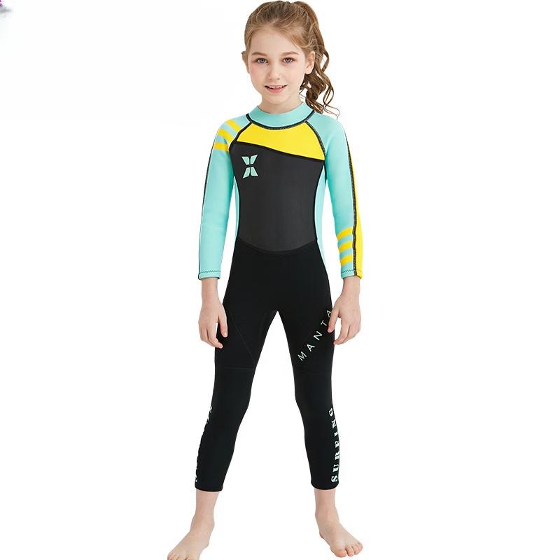 

Kids Girls One-Piece Wetsuit