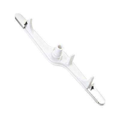 Lower Dishwasher Wash Arm Replacement, White Plastic and Metal Rotating Part for Rotation Issues or Irregular Water Flow, Number 154568001