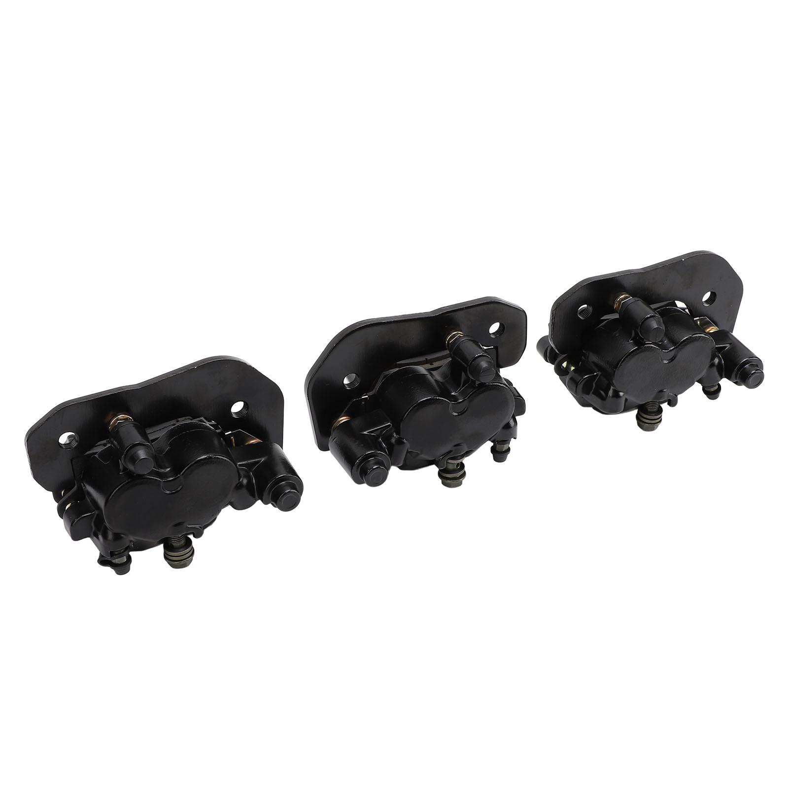 

3PCS Brake Caliper Set with Brake Pads 705600859 Front Rear for Outlander 450 500 570 650 800 850