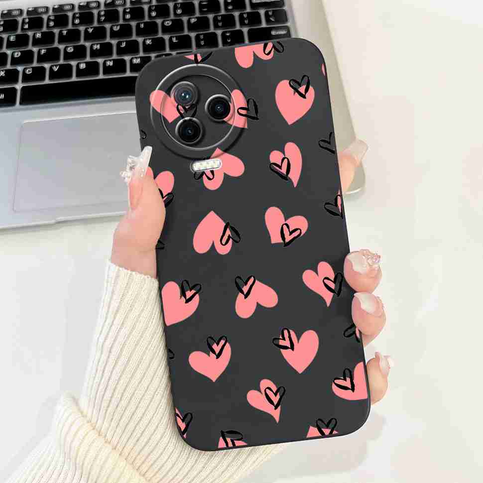 For Infinix Note 12 Pro 4G X676B 6.7" Case Colorful Flower Butterfly Soft Silicone Cover For Infinix Note12 2023 Bumper Casing