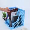 Thickened File Box, File Storage Box, Plastic File Rack, Bookshelf, Simple Vertical Bookshelf, Desk