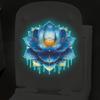 Glow-In-The-Dark Toilet Sticker Lotus Wall Sticker Self-Adhesive Removable Sticker Bathroom Decal Car Sticker Home Decor