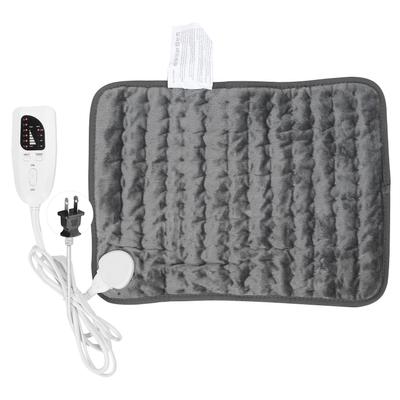 6 Gear Temperature Adjustment Heating Pad Darkgray Timing Electric Pad with AutoShutoff
