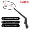 Easydo Mirror for Bicycle Ultra Clear Bike Mirror Bar End with Wide Range Back Sight Adjustable Handlebar Left Right Mirror