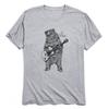 Ed Sheeran Guitar Bear Red Hair Ed Mens and Womens Pure Cotton Shortsleeved Tshirts Twocolor British Rock Band Rock