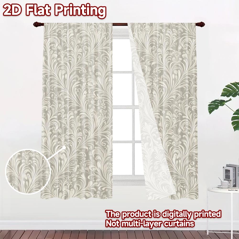 2D flat Photography Backdrop Popular Backdrop Floral Swirls (2) 100% Polyester Anniversary Perfect for Suitable for various