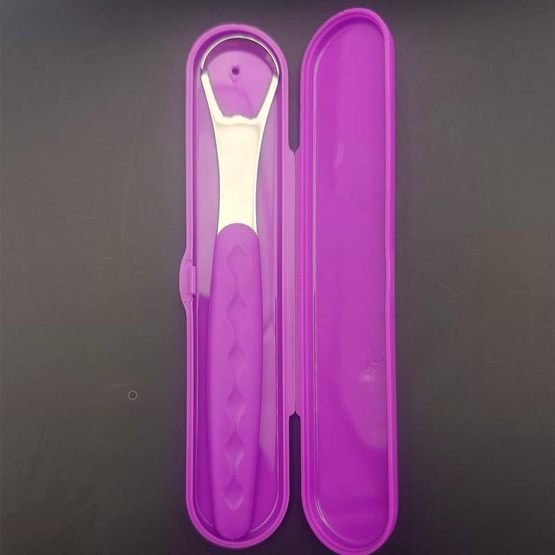 Stainless Steel Tongue Scraper & Oral Cleaning Tool