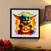 5D DIY Diamond Painting Decorative Pumpkin Lantern Full Round Drill Scenery Diamond Embroidery Cross Stitch Kits Home Decor Gift