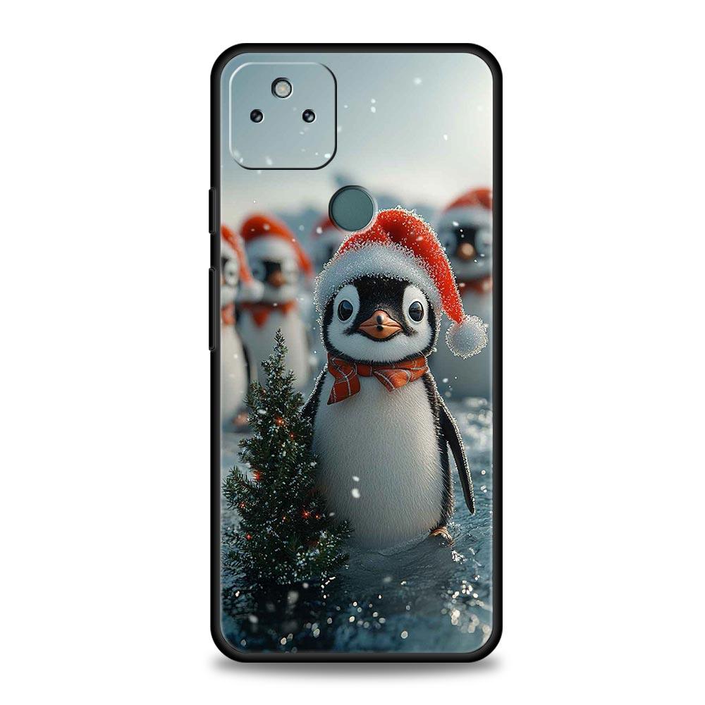 Luxury Pudgy Penguins Art Phone Case Cover for Google Pixel 10 9 8 7 6 9A 8A 7A 6A Pro Shockproof Soft TPU 9 Pro XL Shell Capas