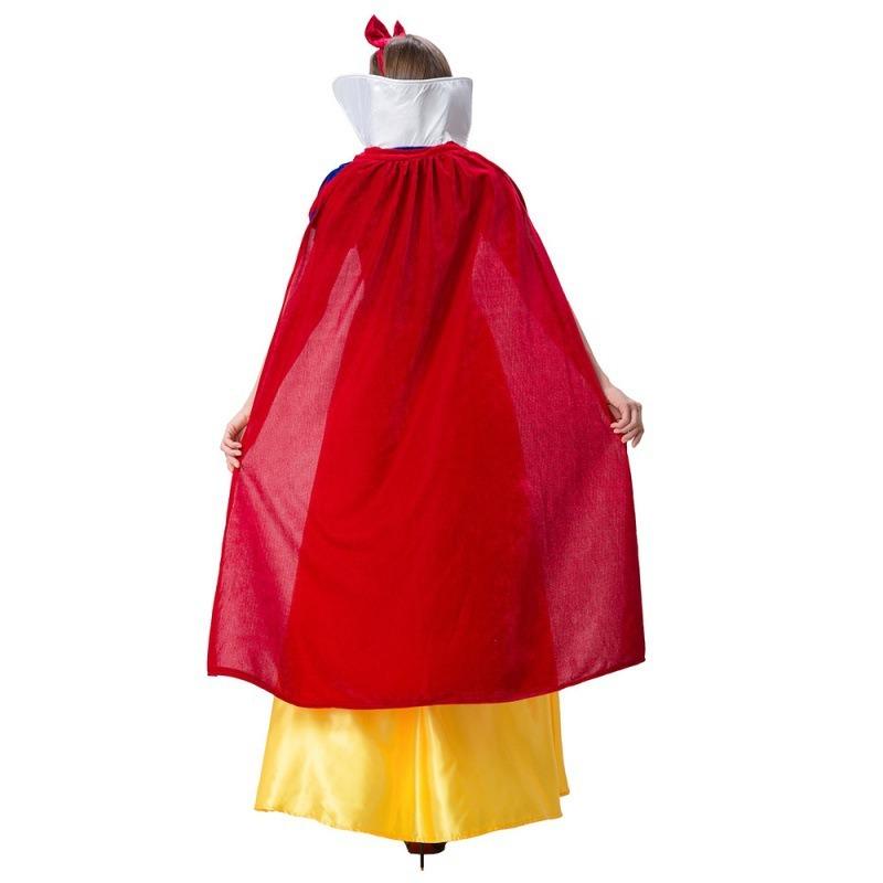 New Models, Adult Female Stage Performance Costumes, Halloween Fairy Tales, White Princess Snow Dress