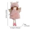 New Year Gift Angel Girl Christmas Ornament Merry Christmas Car Pendant Plush Angel Doll Pendant